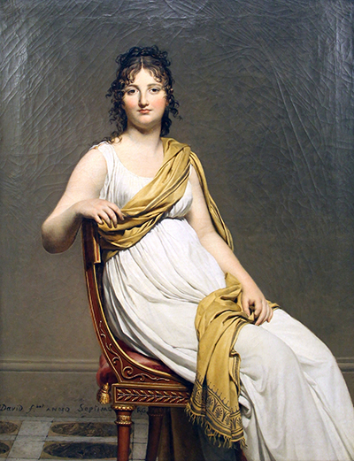 Portrait of Madame de Verninac Jacques Louis David